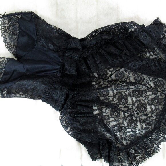 Smart Vintage Lacy Nightgown - M - Picture 6 of 11